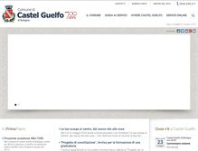 Tablet Screenshot of comune.castelguelfo.bo.it